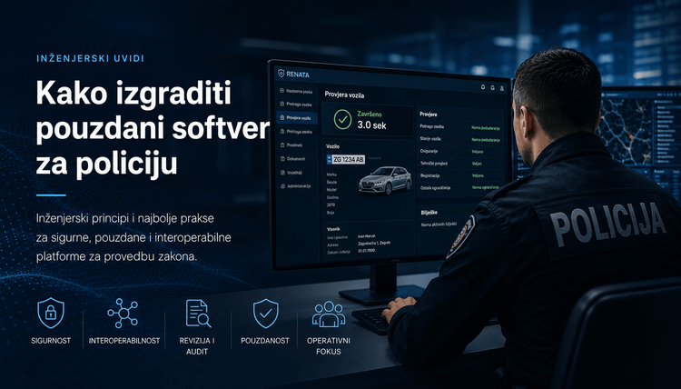 Kako izraditi pouzdan policijski softver?